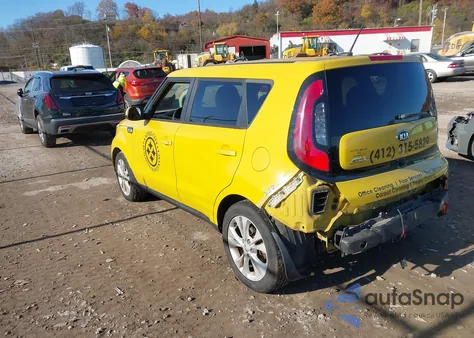 2016 Kia Soul + from USA, damaged, VIN KNDJP3A5XG7259835